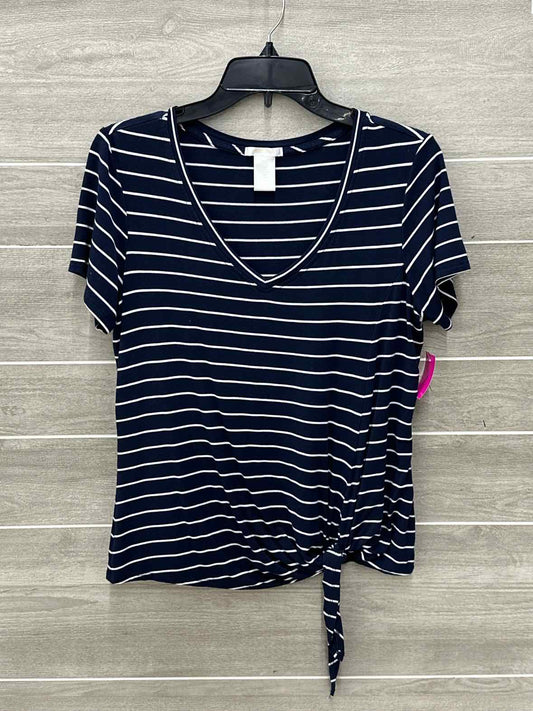 Matty M Navy Womens Size Small Shirt