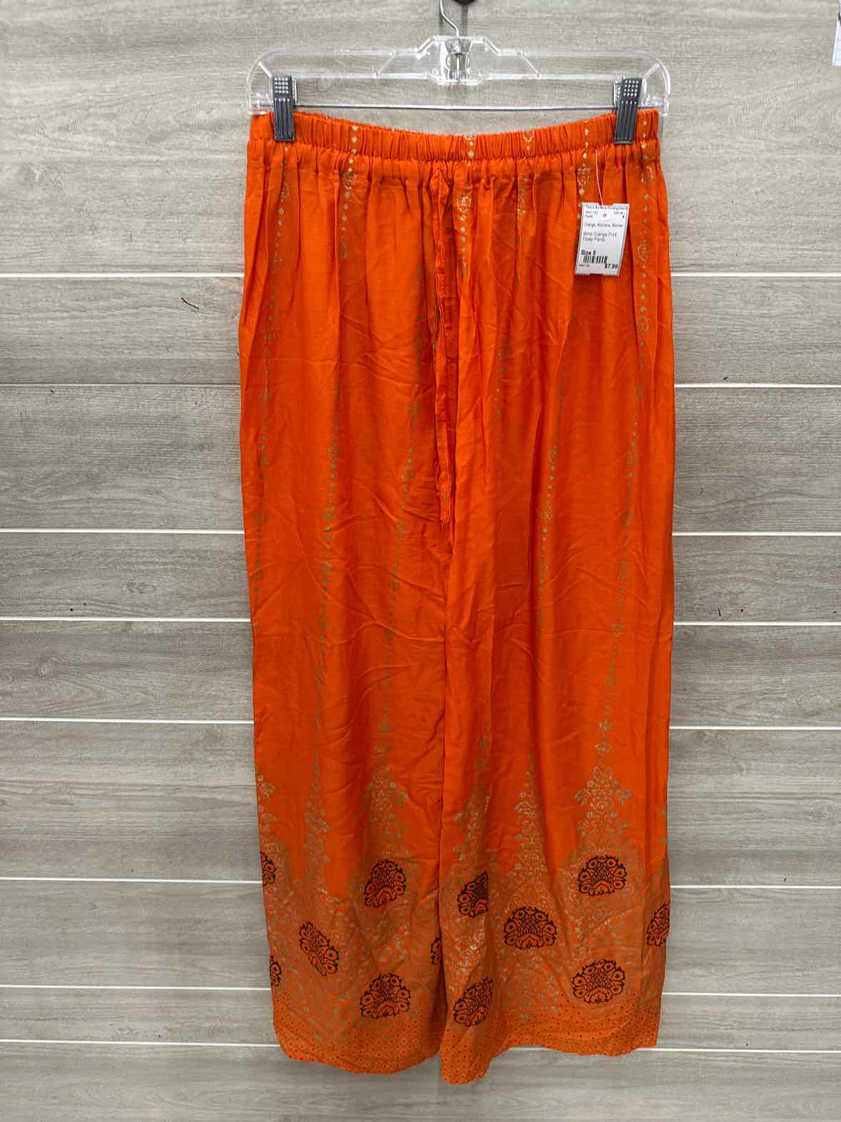 Size 8 Orange Womens Pants