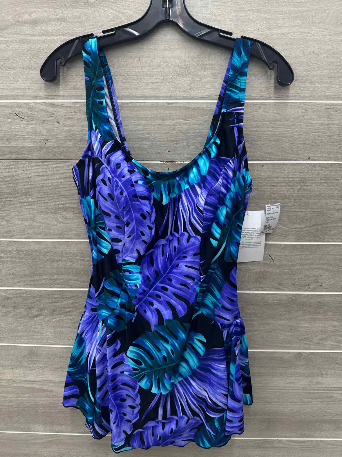 Size 14 Purple Womens Swimsuit