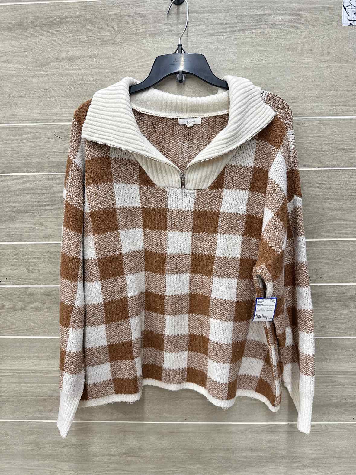 Maurices Size XL Brown Womens Sweater