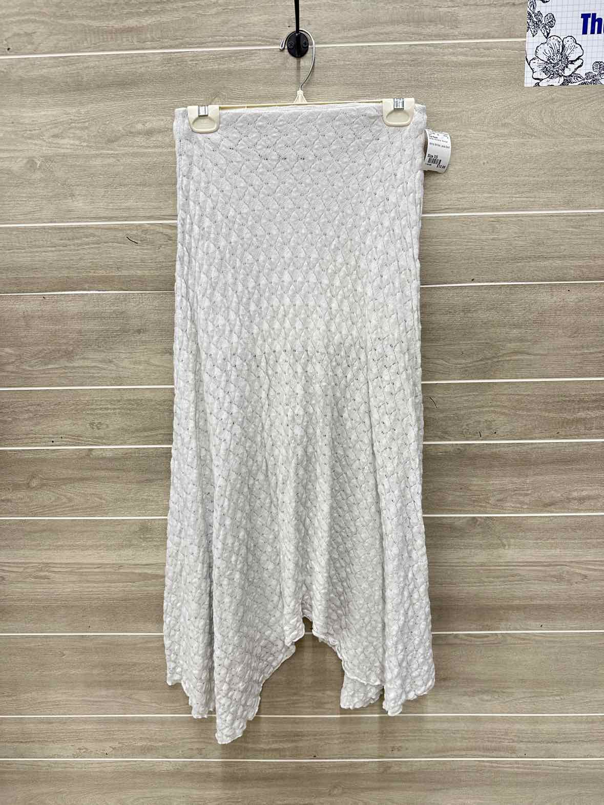 Free People White Womens Women Size XS Skirt