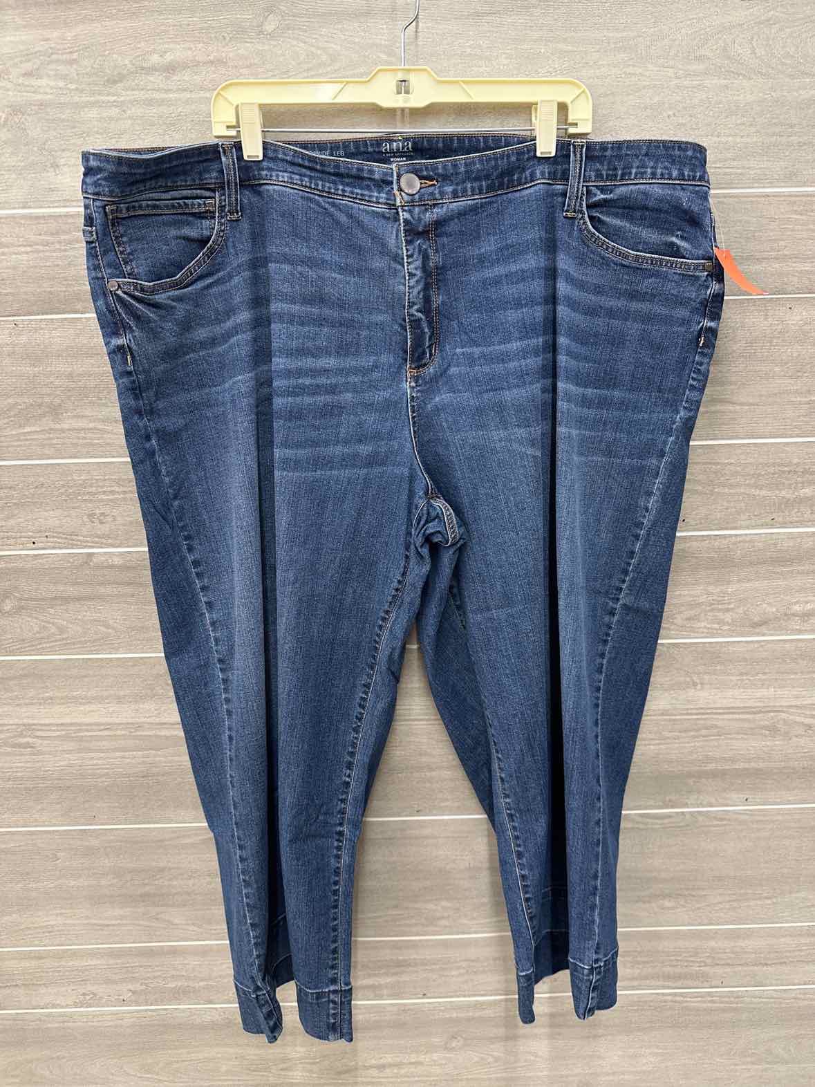 ANA Blue Womens Women Size 26W Jeans