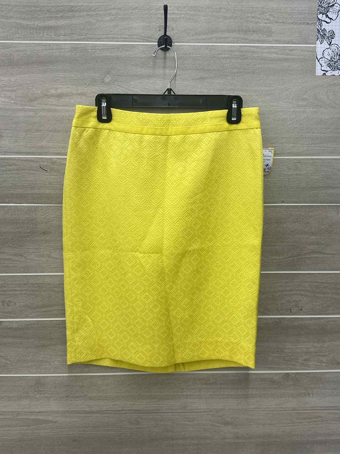 The Limited Yellow Womens Women Size 4 Skirt