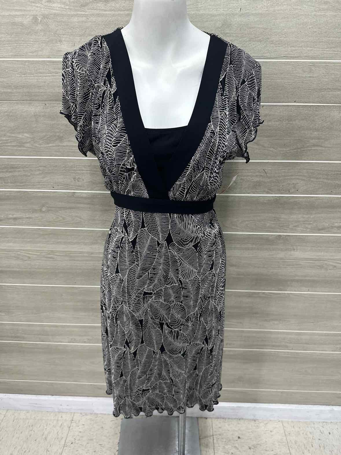 Dressbarn Size 10 Black Womens Dress