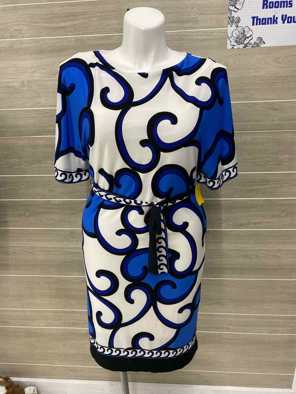 Dressbarn Blue Womens Size 12 Dress