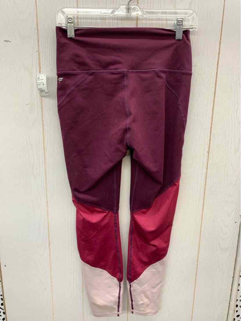 Fabletics Burgundy Womens Size M Leggings