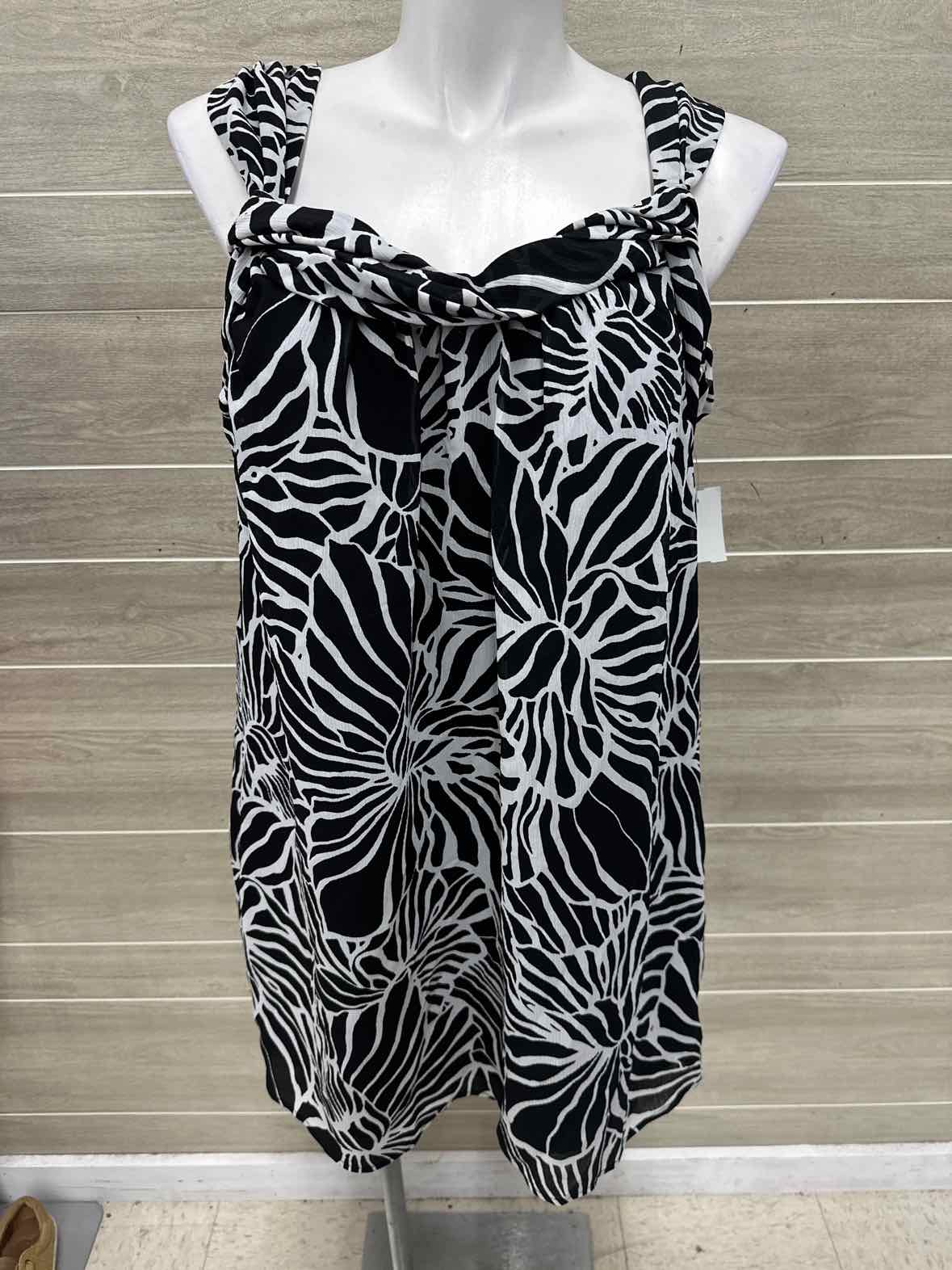 Lane Bryant Size 20 Black Plus Dress