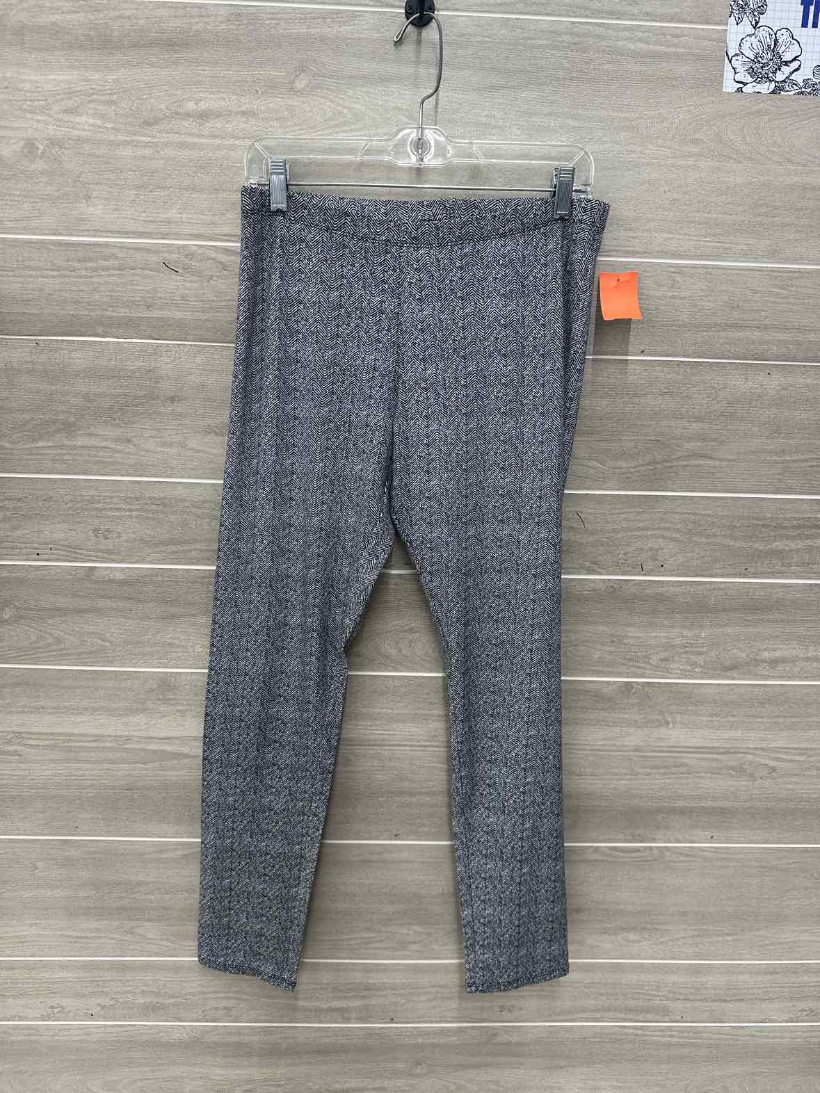 ANA Black Womens Women Size L Leggings