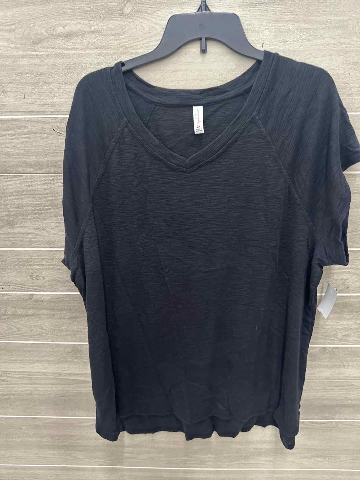 Exertek Size 2X Black Plus Shirt
