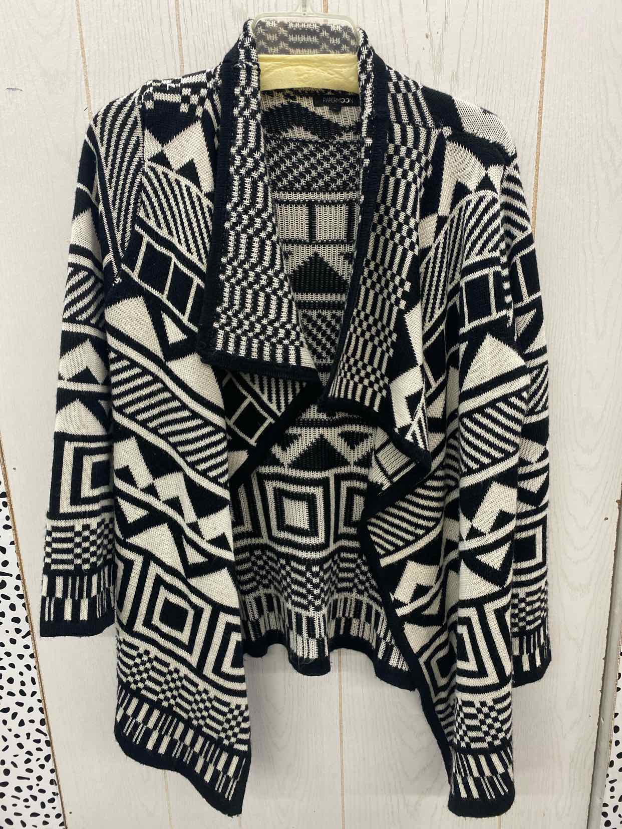 Paper Moon Black Womens Size L Sweater