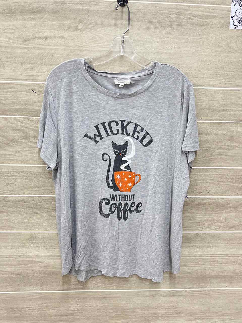 Maurices Size XL Gray Womens Shirt