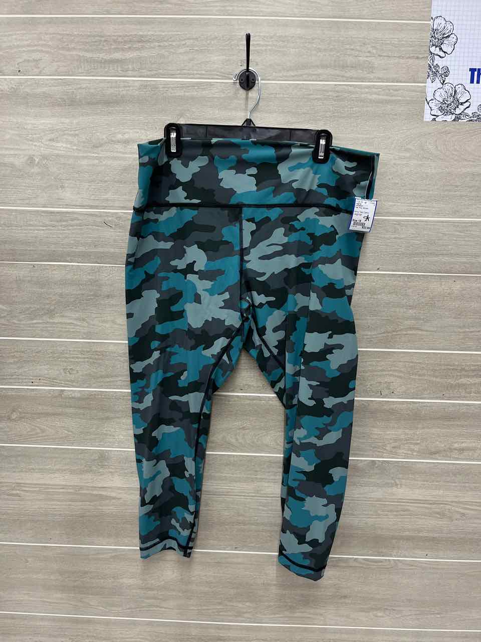 Lululemon Size 18 Teal Plus Leggings