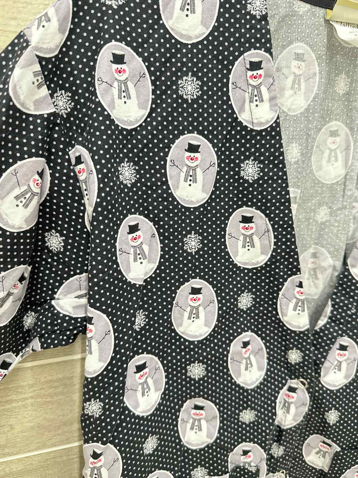 Tafford Black Womens Women Size Small Scrub Top