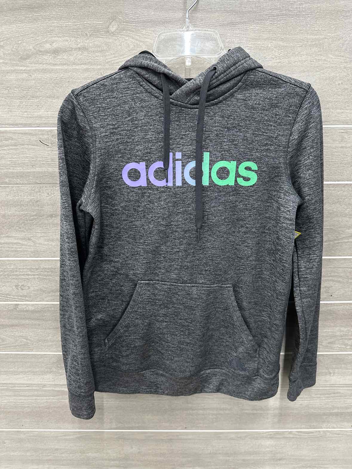 Adidas Size XS Gray Womens Sweatshirt