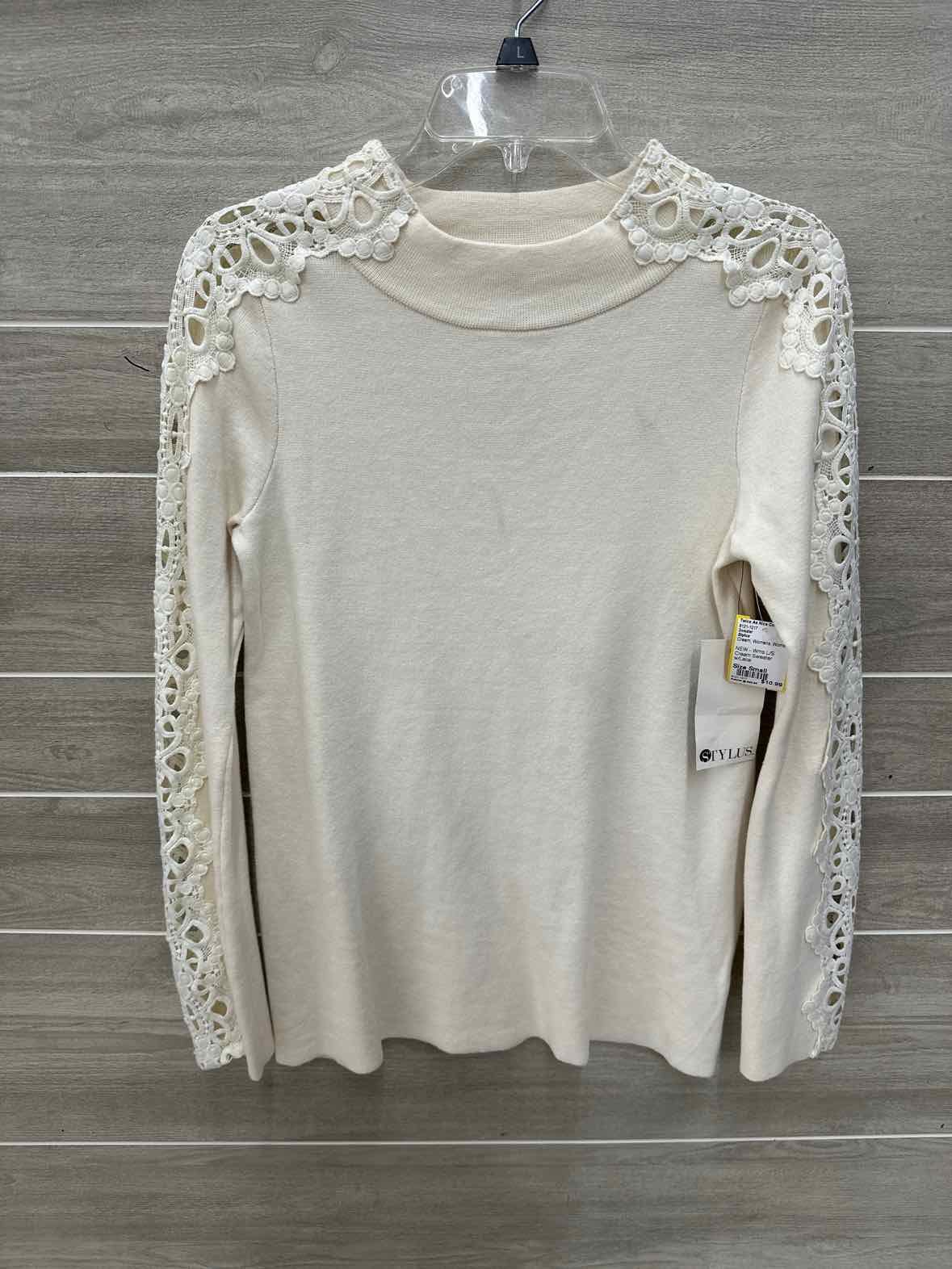 Stylus Cream Womens Women Size Small Sweater