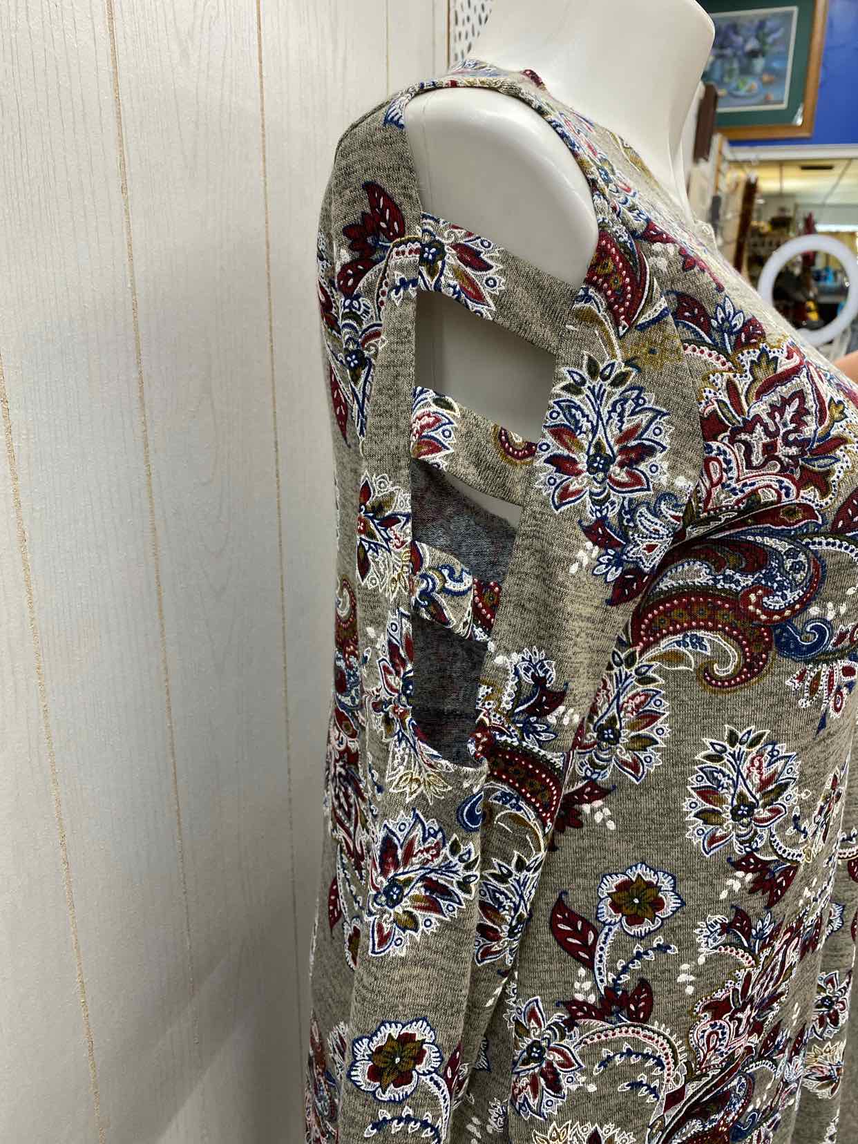 Apt 9 Gray Womens Size 12 Dress