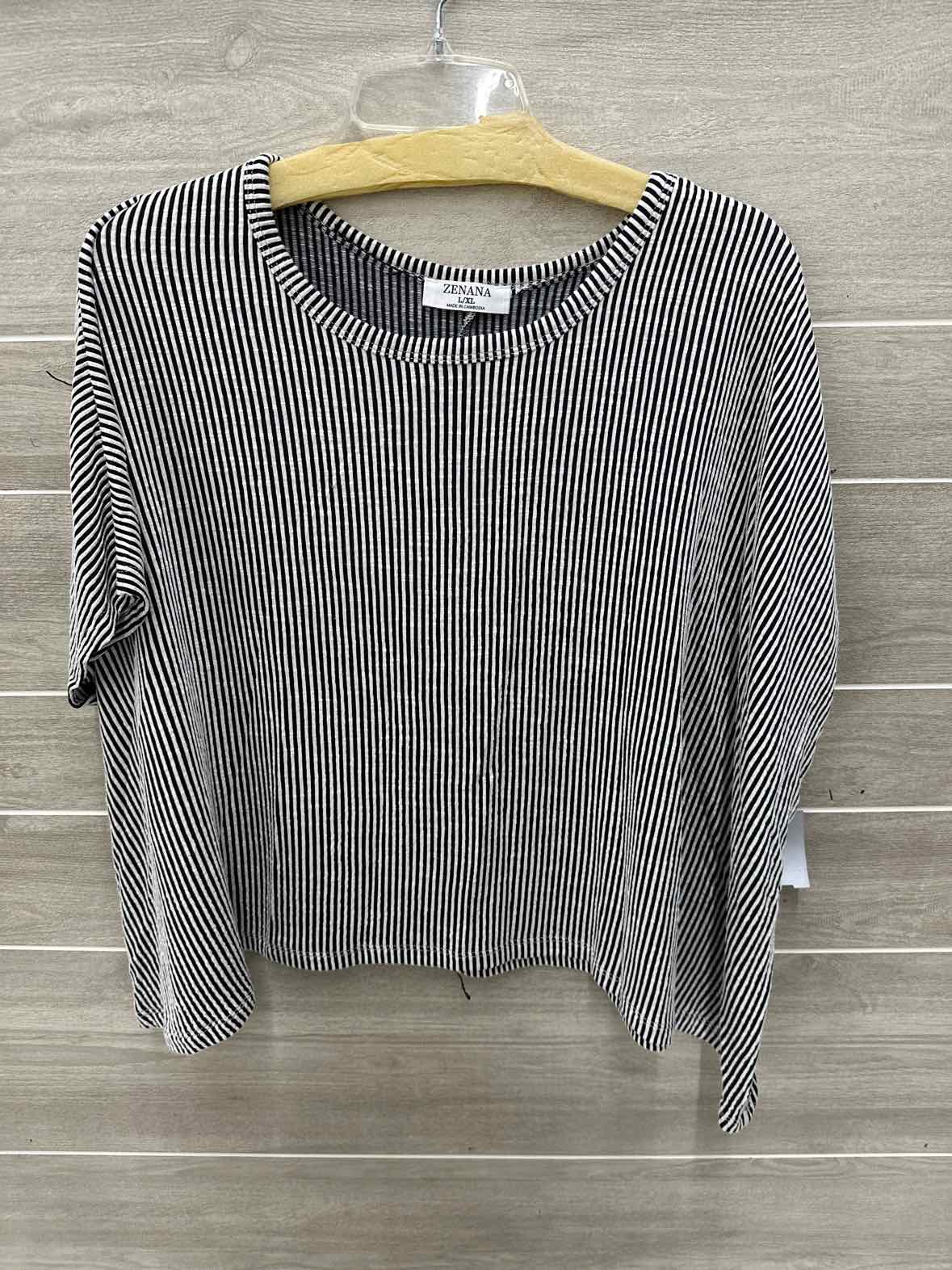 Zenana Black Womens Women Size XL Shirt