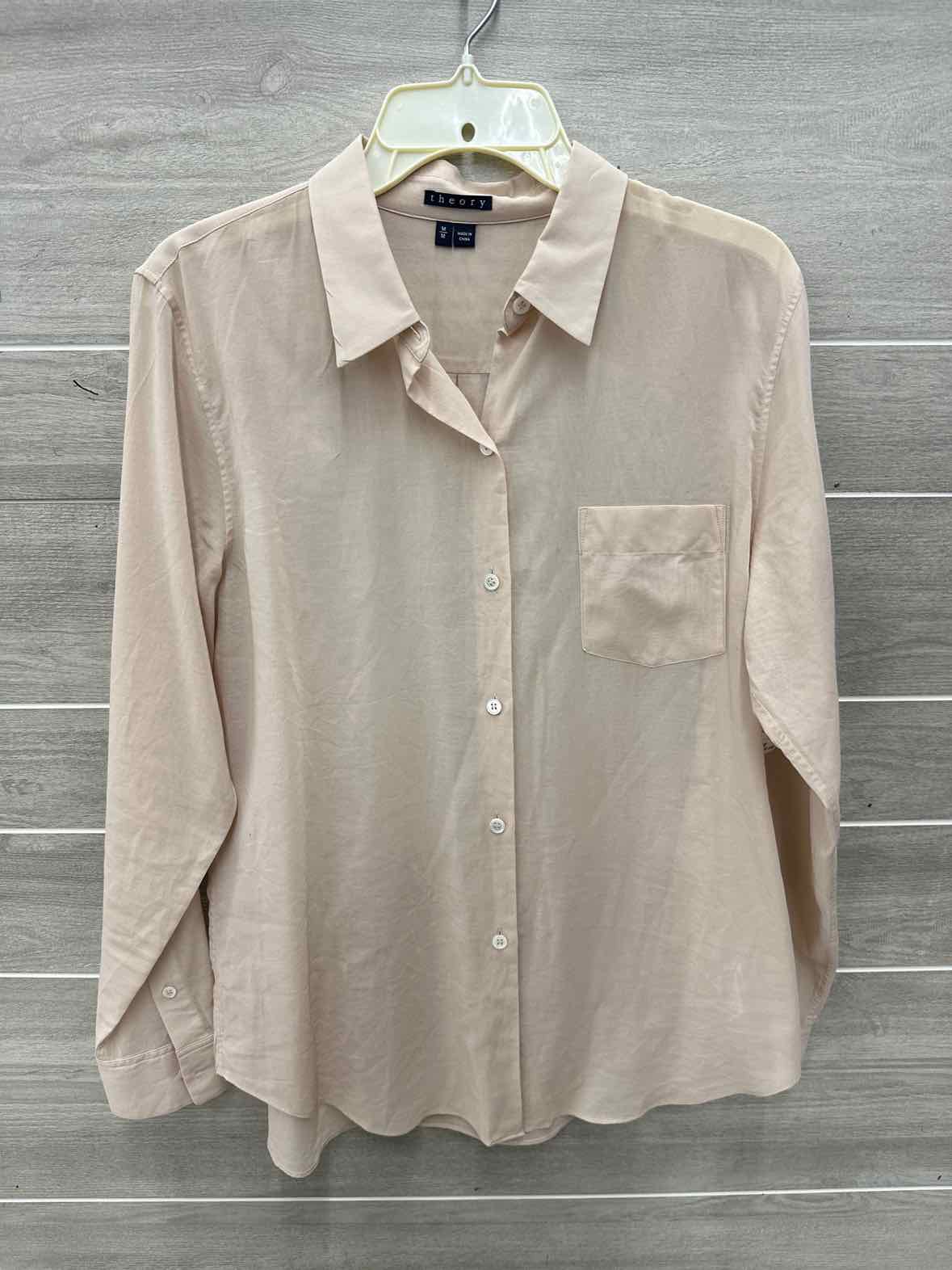 Theory Size M Tan Womens Shirt