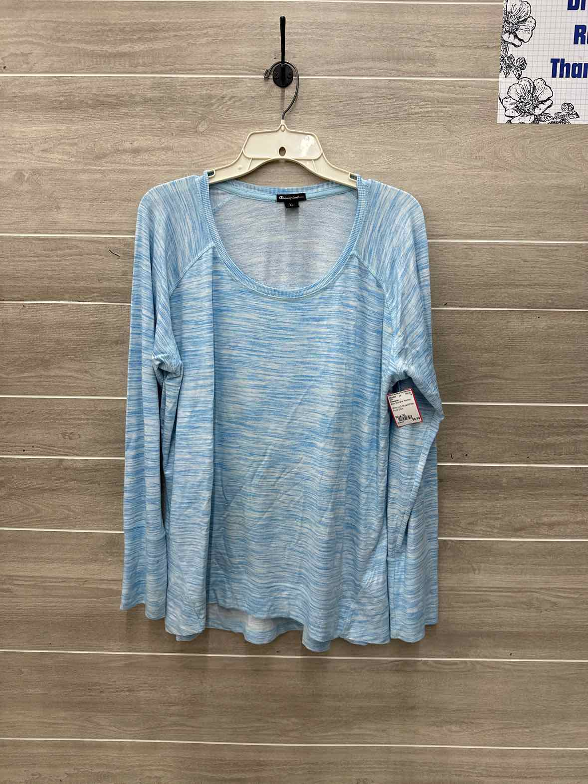 Champion Blue Womens Women Size XL Shirt