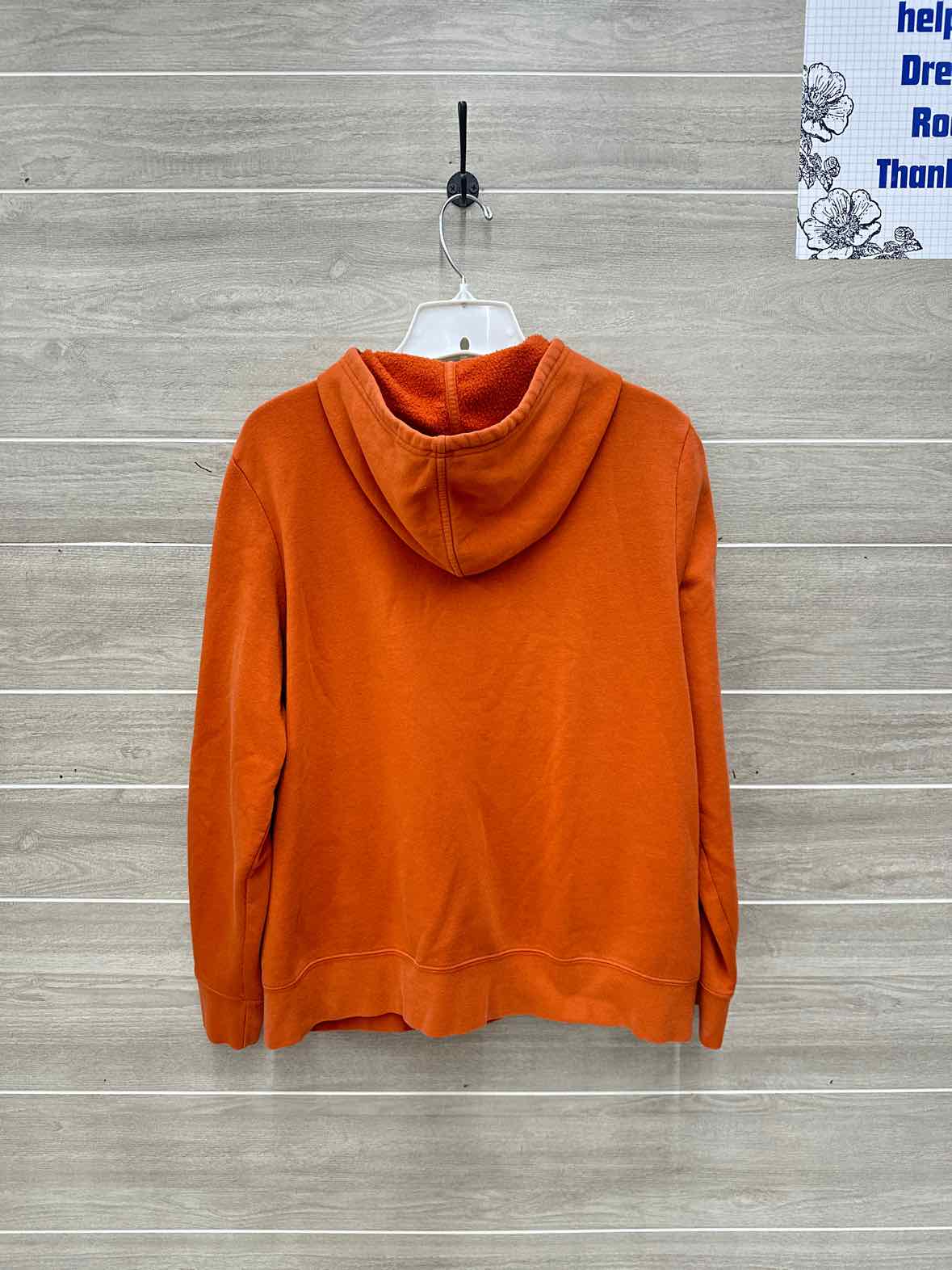 Harley Davidson Size L Orange Womens Sweatshirt