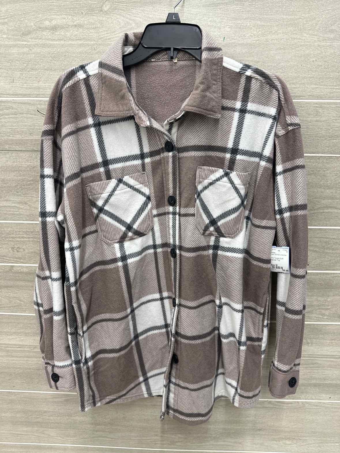Maurices Size M Taupe Womens Shirt