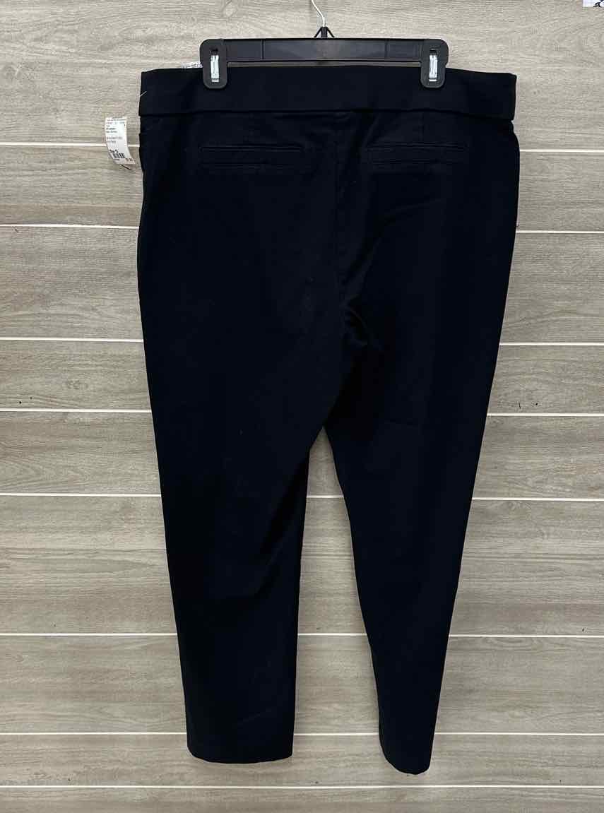 JM Collection Black Womens Size 16 Pants