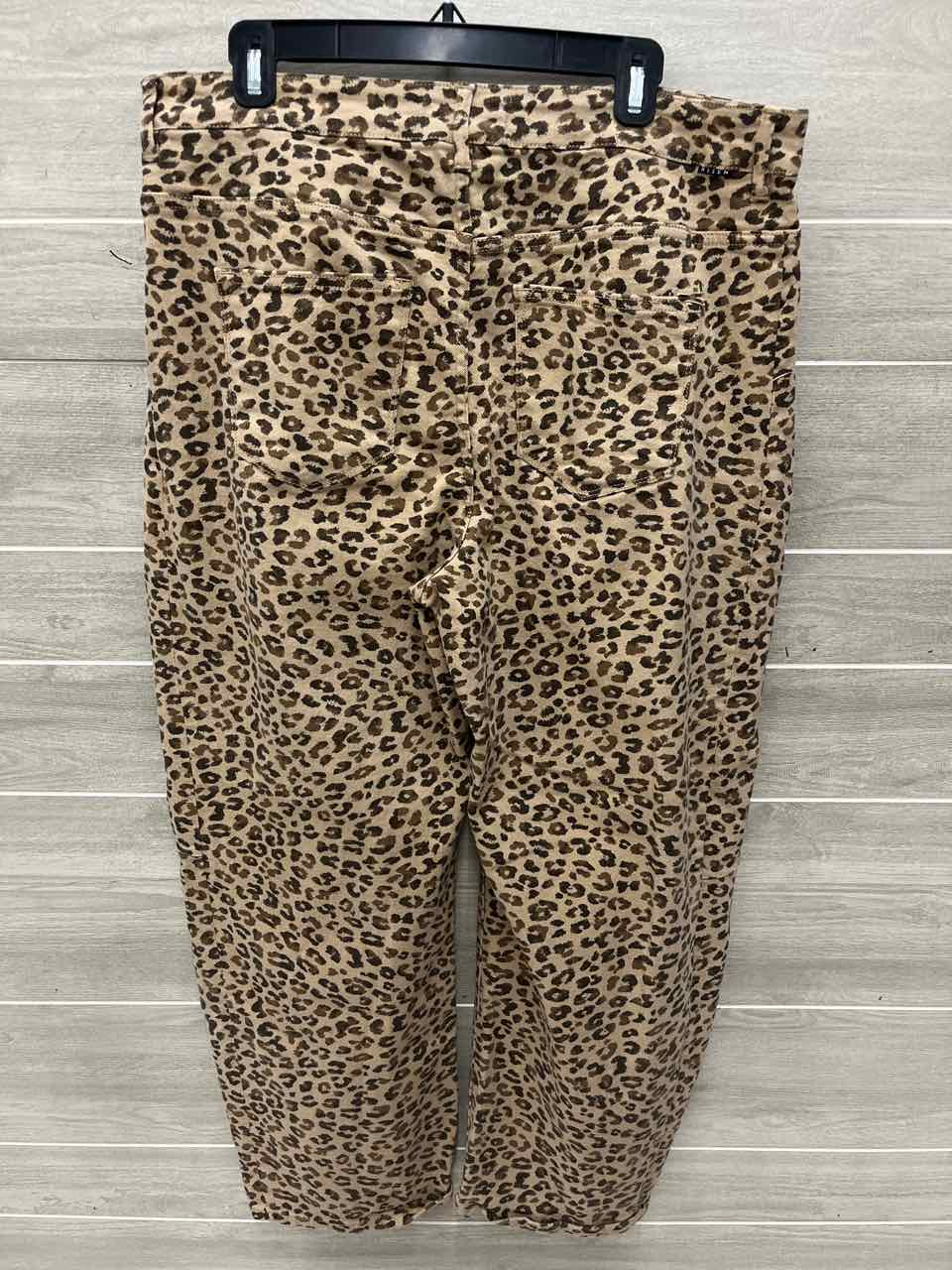Risen Size 1X Tan Plus Pants