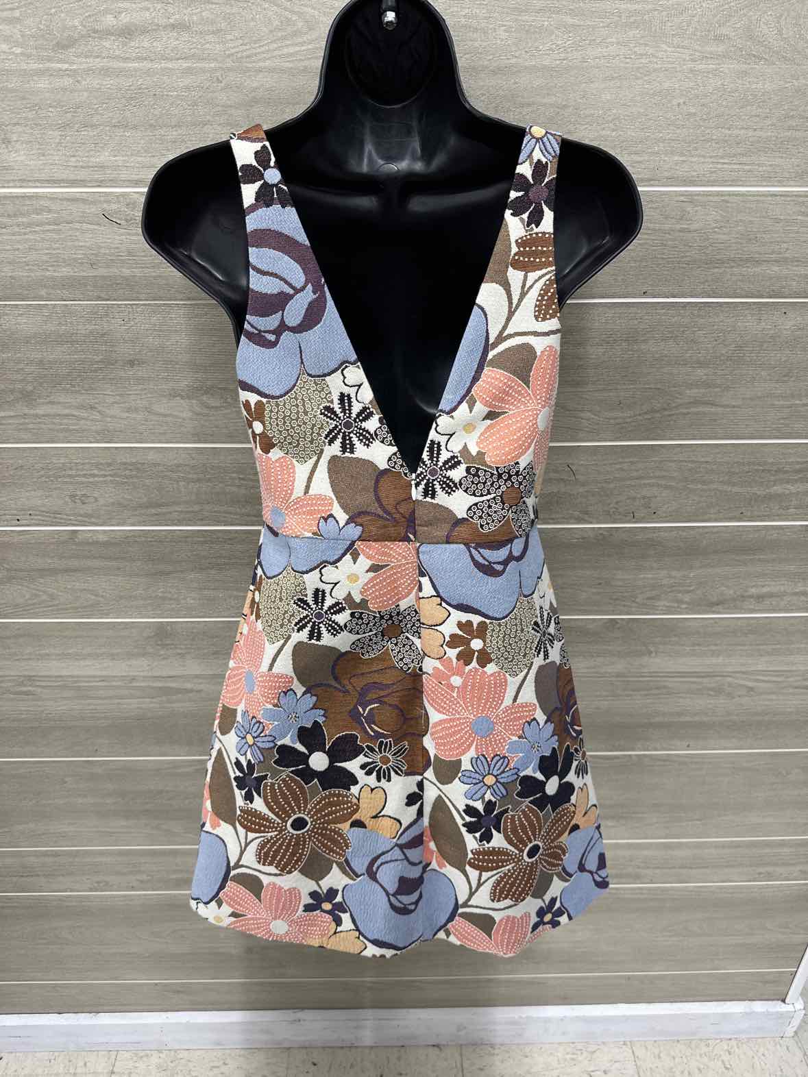 ZARA Size 4/6 Multi-Color Womens Dress
