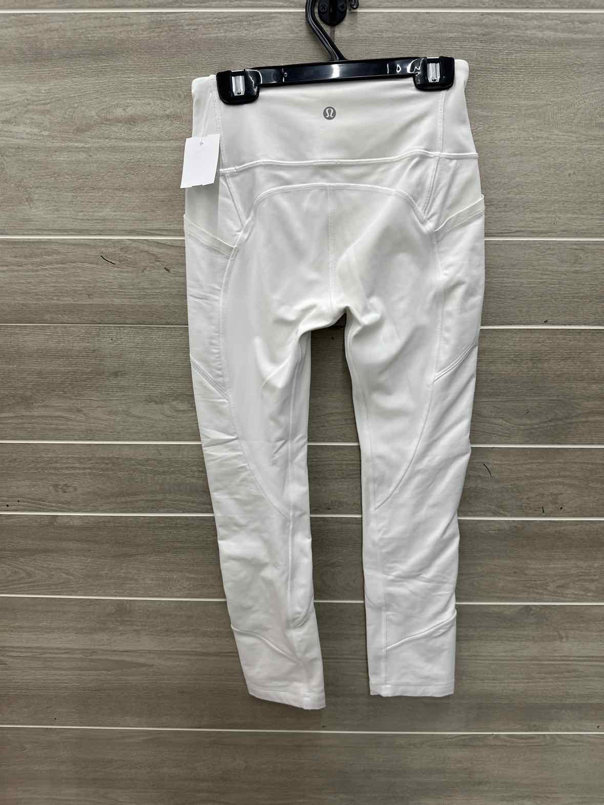 Lululemon Size 4 White Womens Leggings