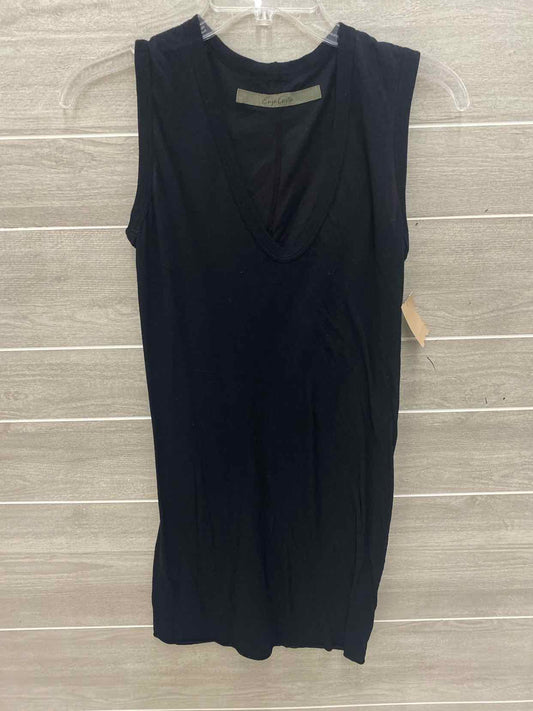 Enza Costa Black Womens Size Small Tank Top
