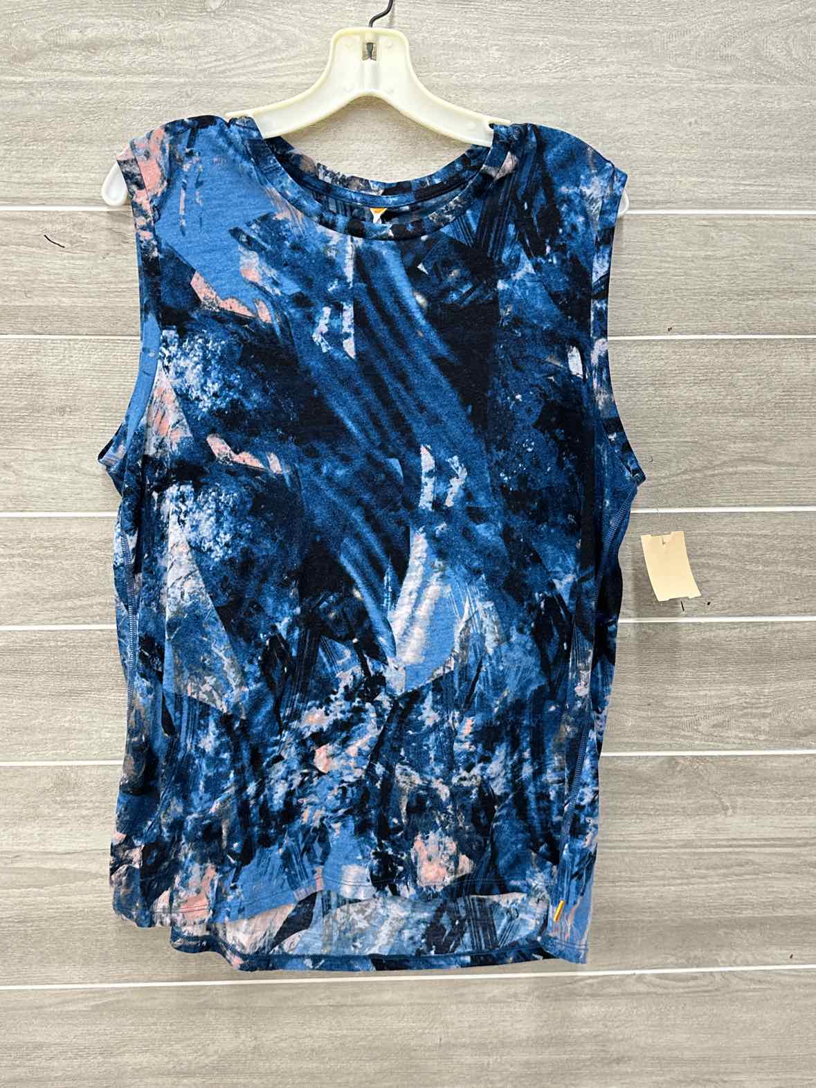 LUCY Blue Womens Size XL Tank Top