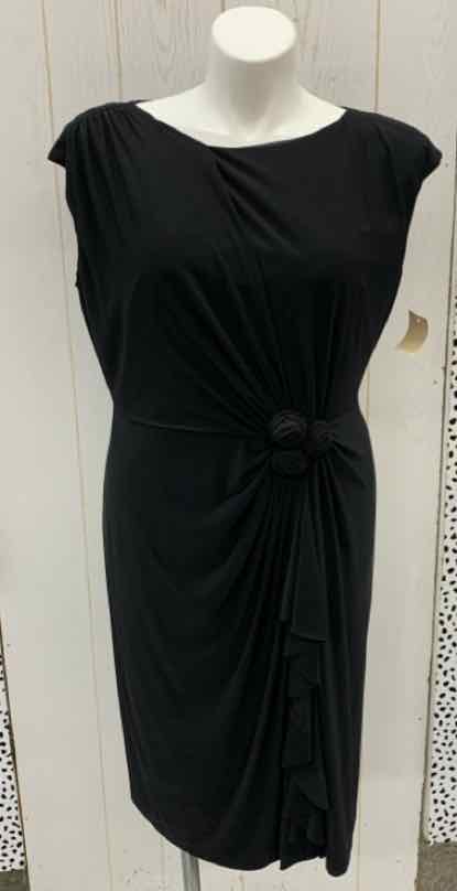 Jones Studio Black Womens Size 16W Dress