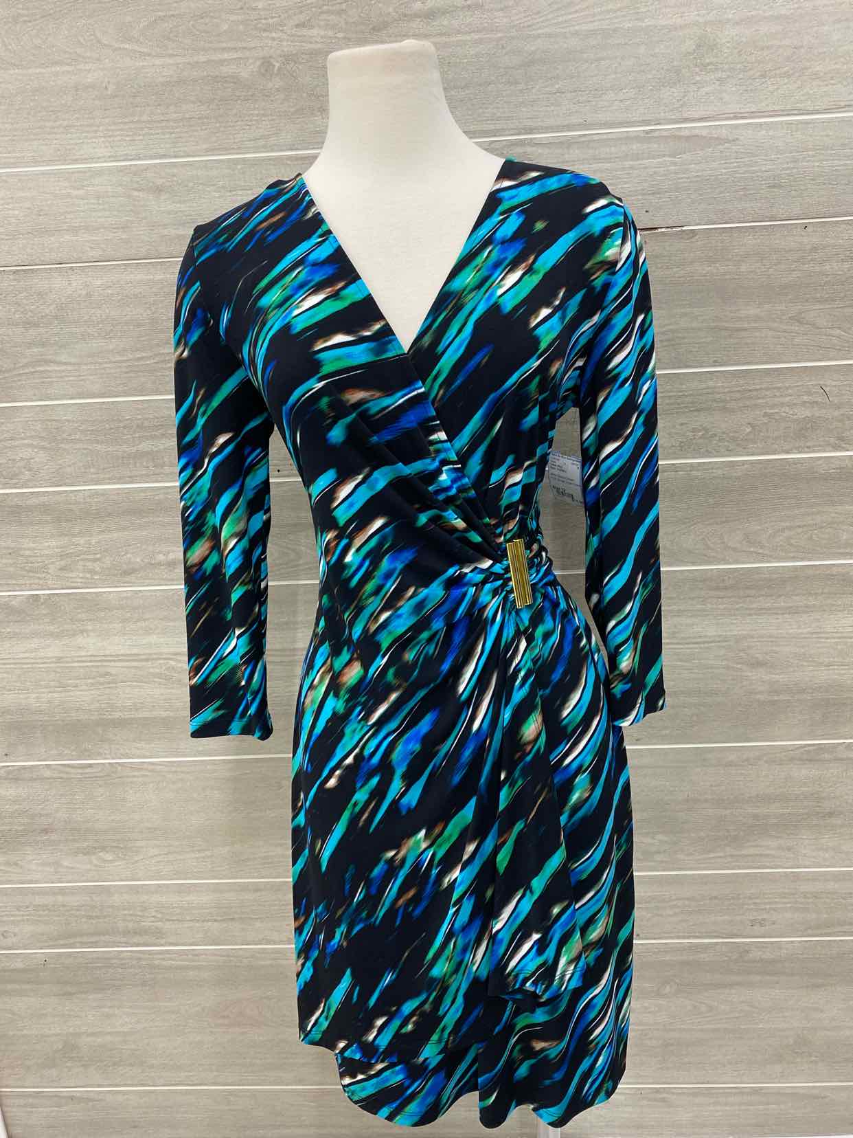 Calvin Klein Black Womens Size 12 Dress