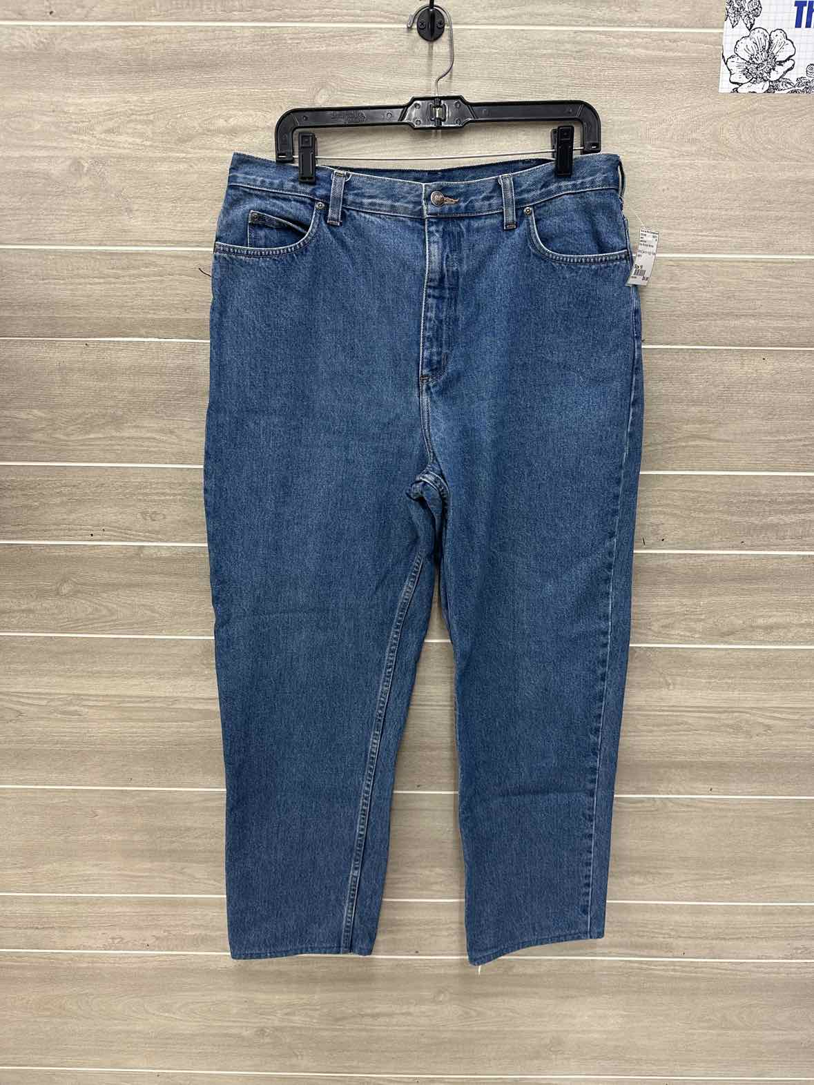 Lands End Blue Womens Women Size 16 Jeans