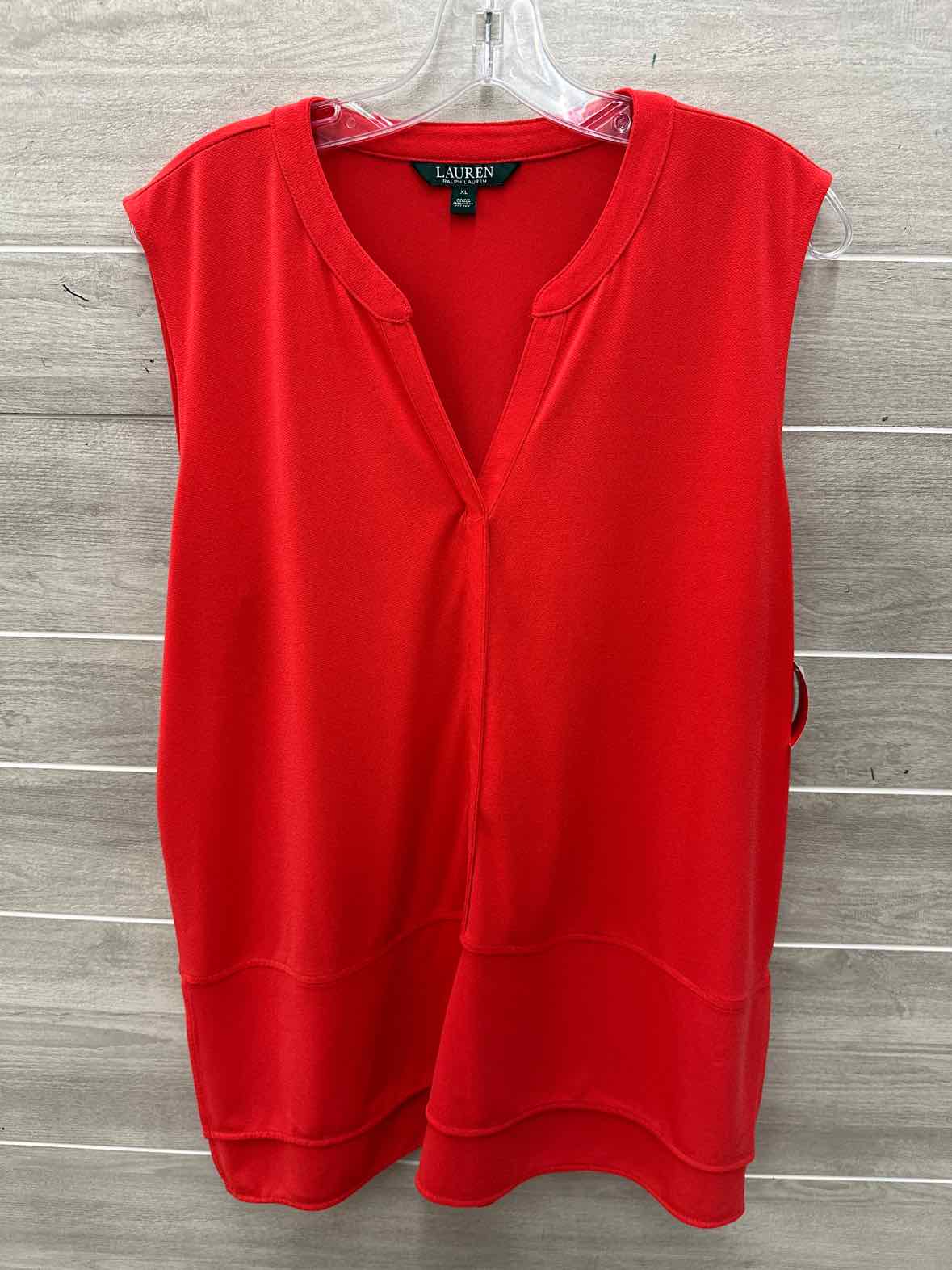 Ralph Lauren Size XL Red Womens Tank Top