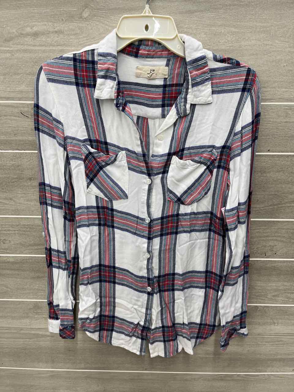 Thread + Supply Size M White Womens Shirt
