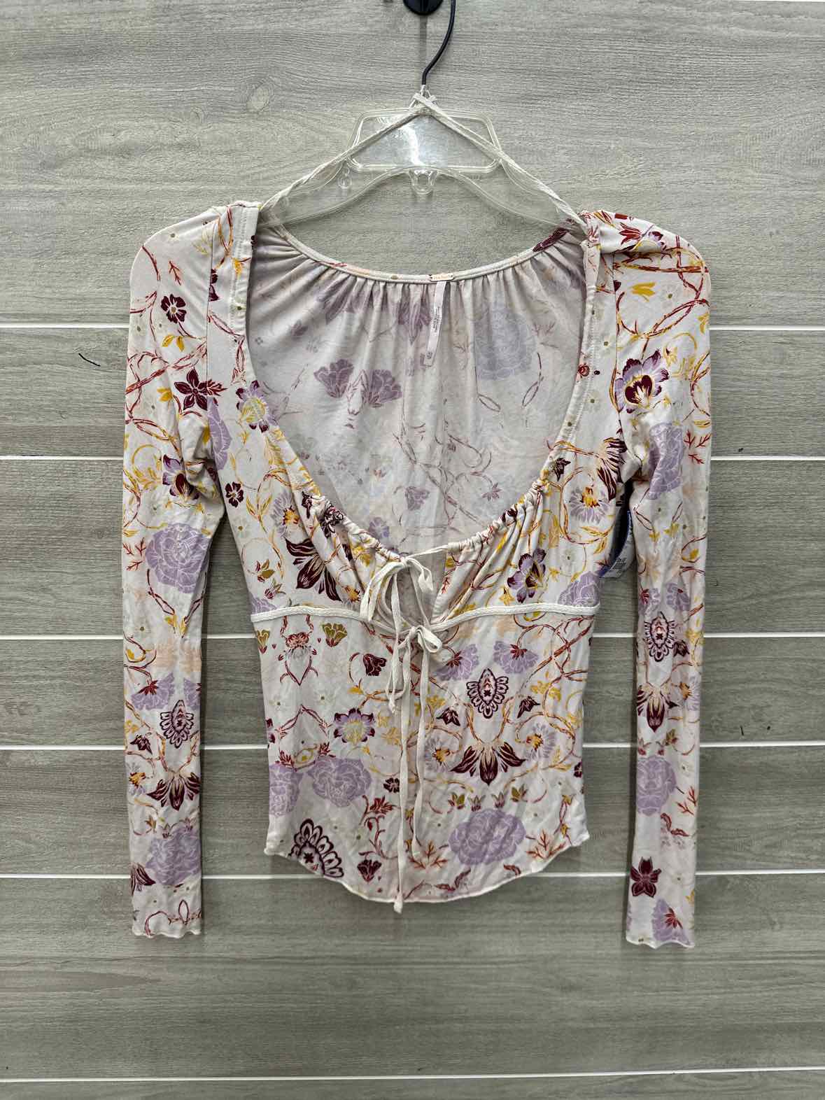 Free People Size XS Cream Womens Shirt