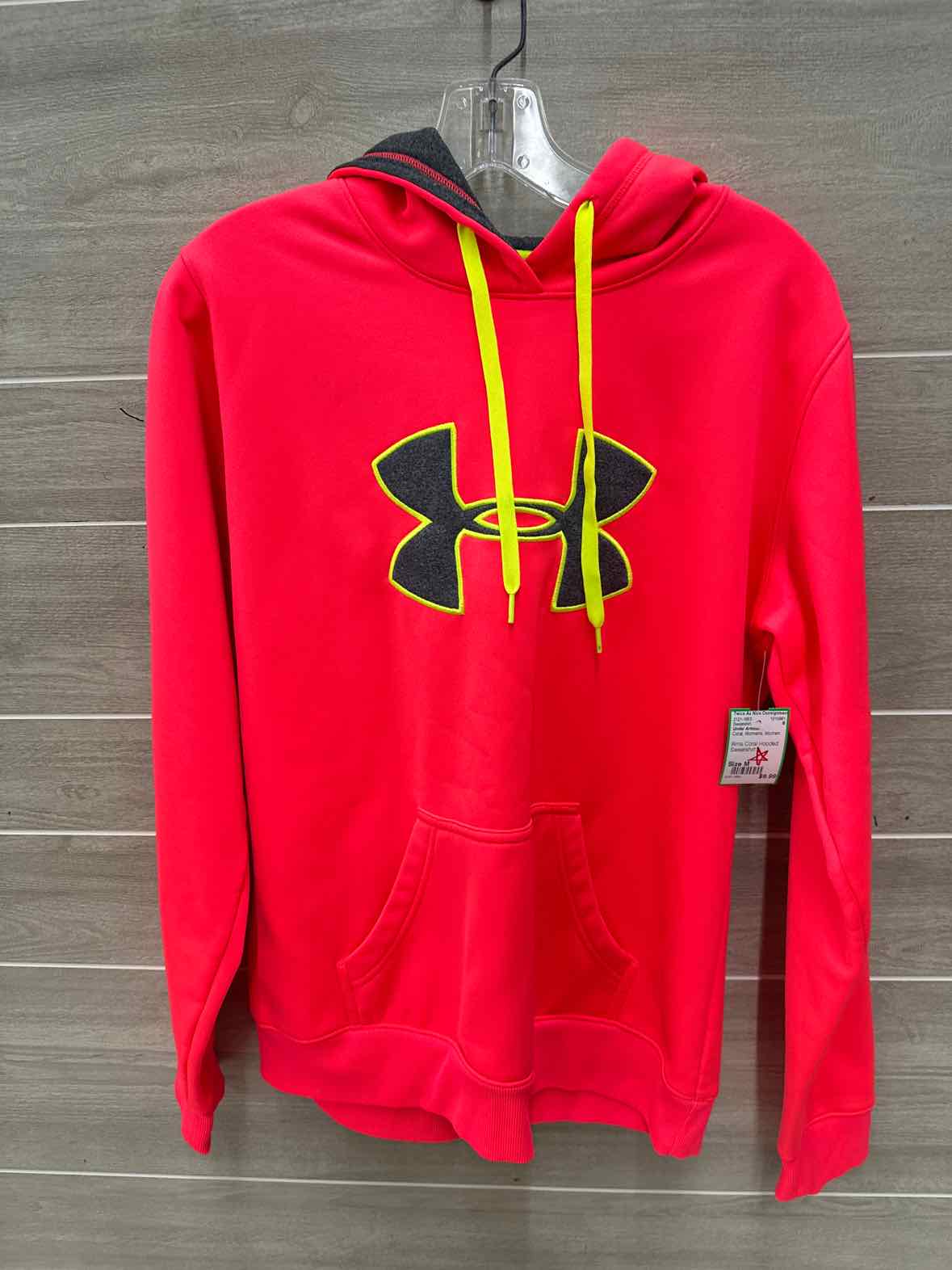 Under Armour Size M Coral Womens Sweatshirt