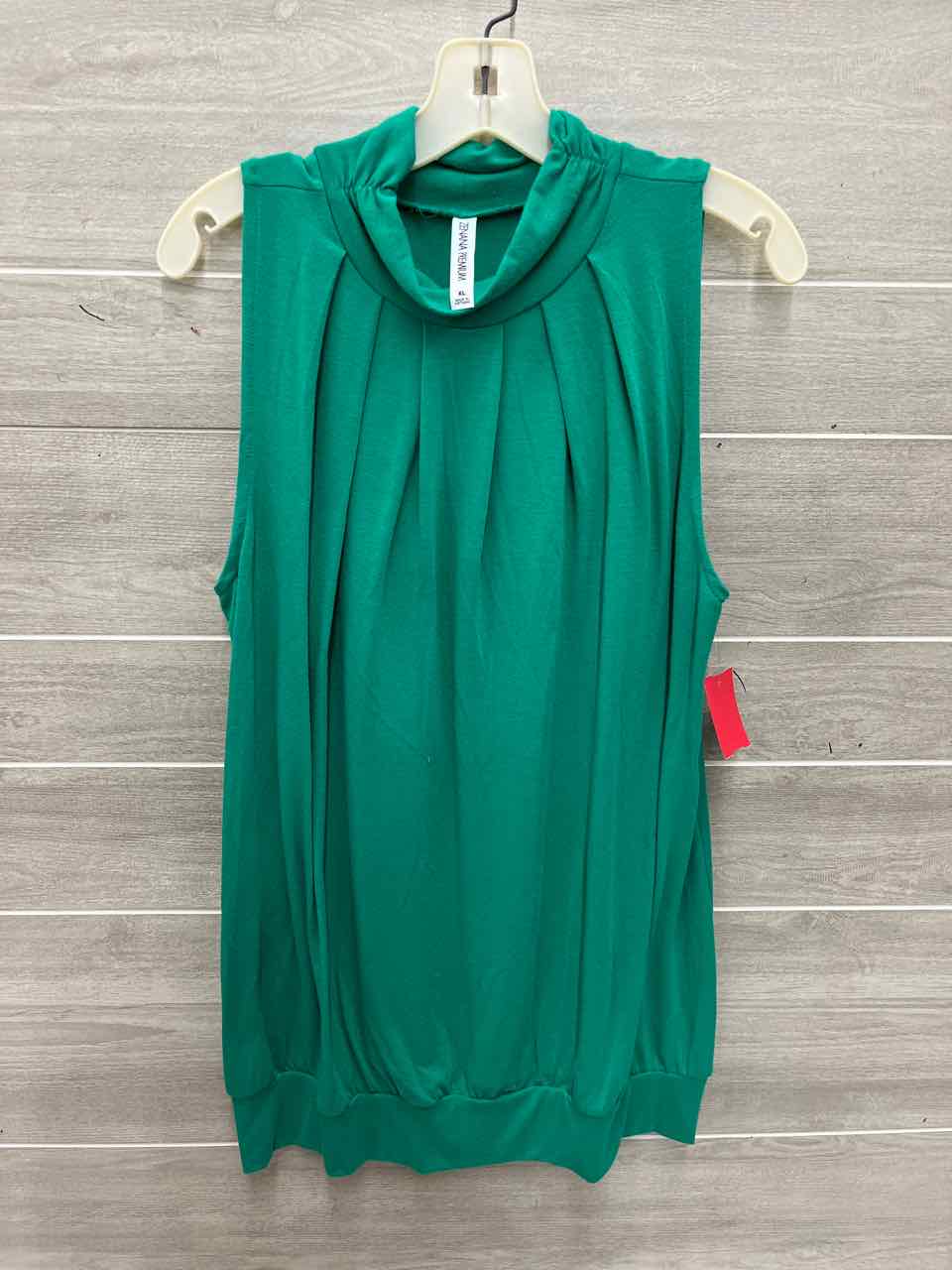 Zenana Green Womens Women Size XL Tank Top