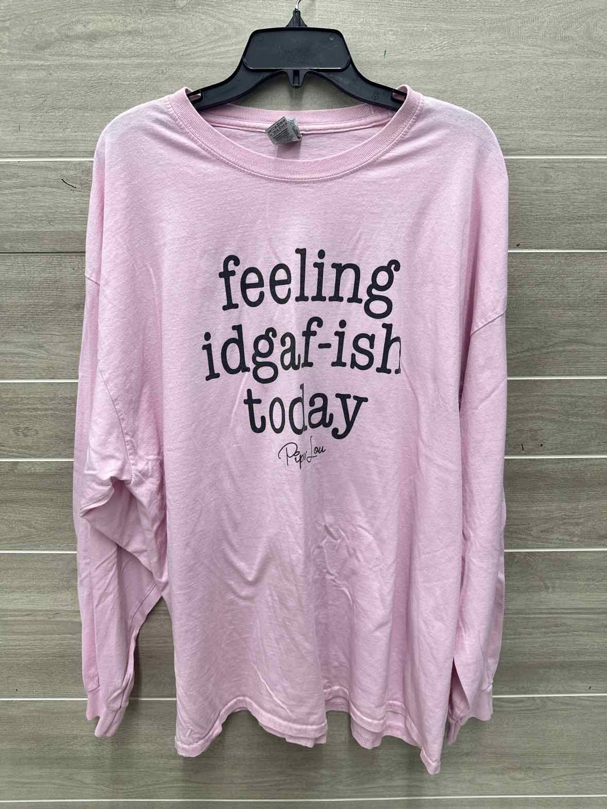 Gilden Size 3X Pink Plus Shirt