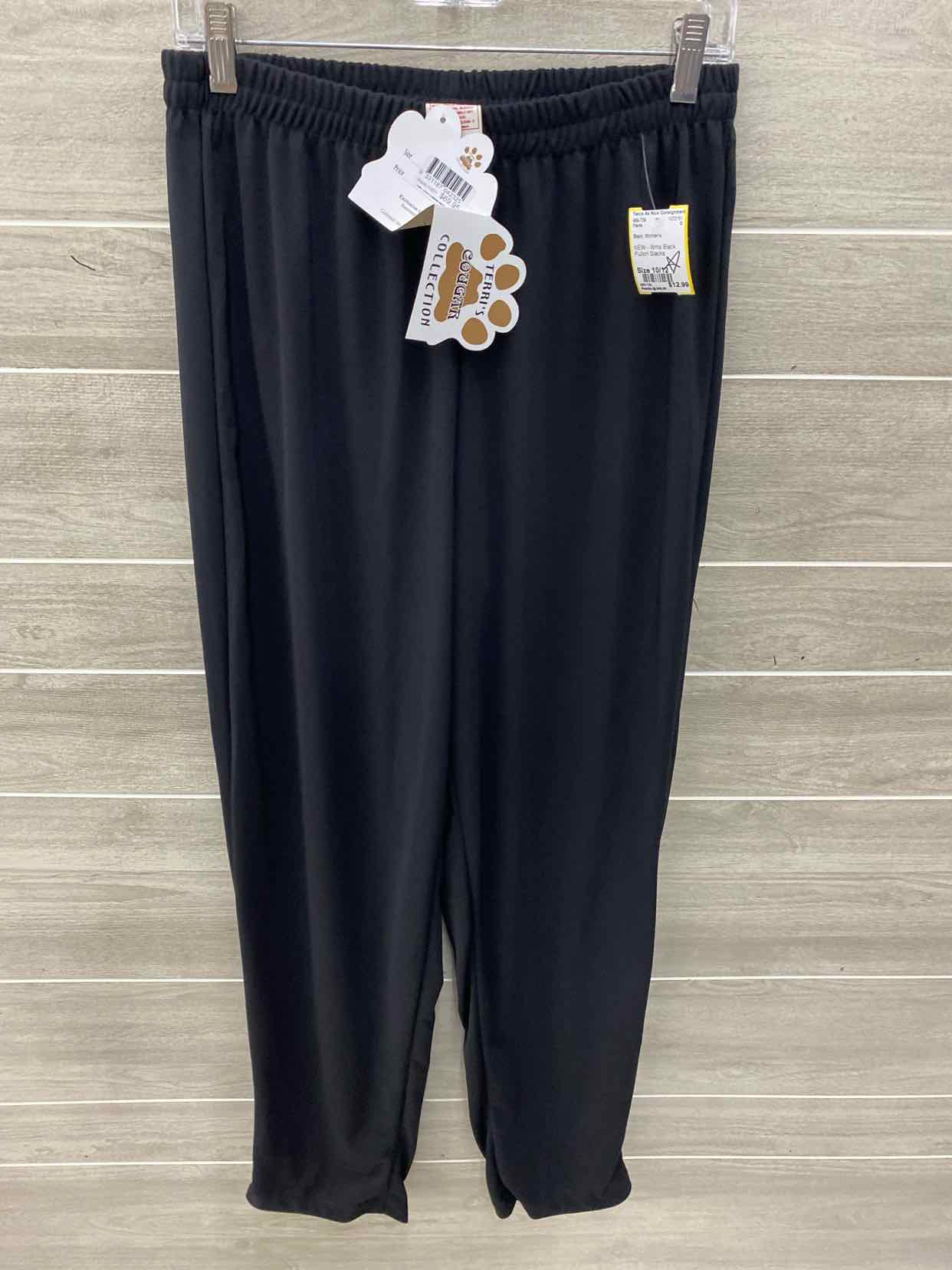 Black Womens Size 10/12 Pants