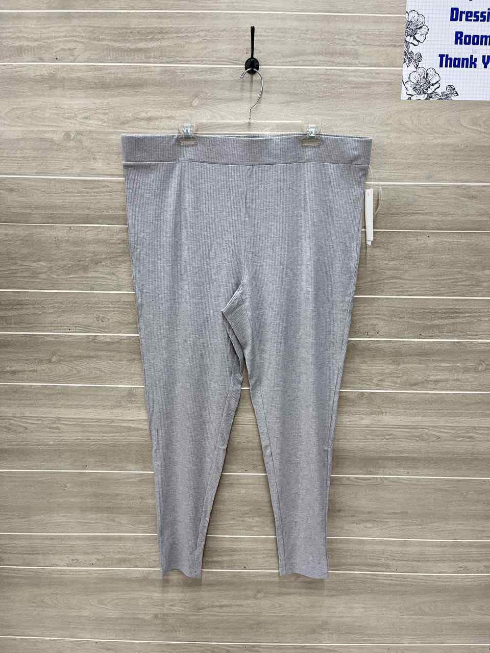 Adyson Parker Gray Womens Women Size 3X Leggings