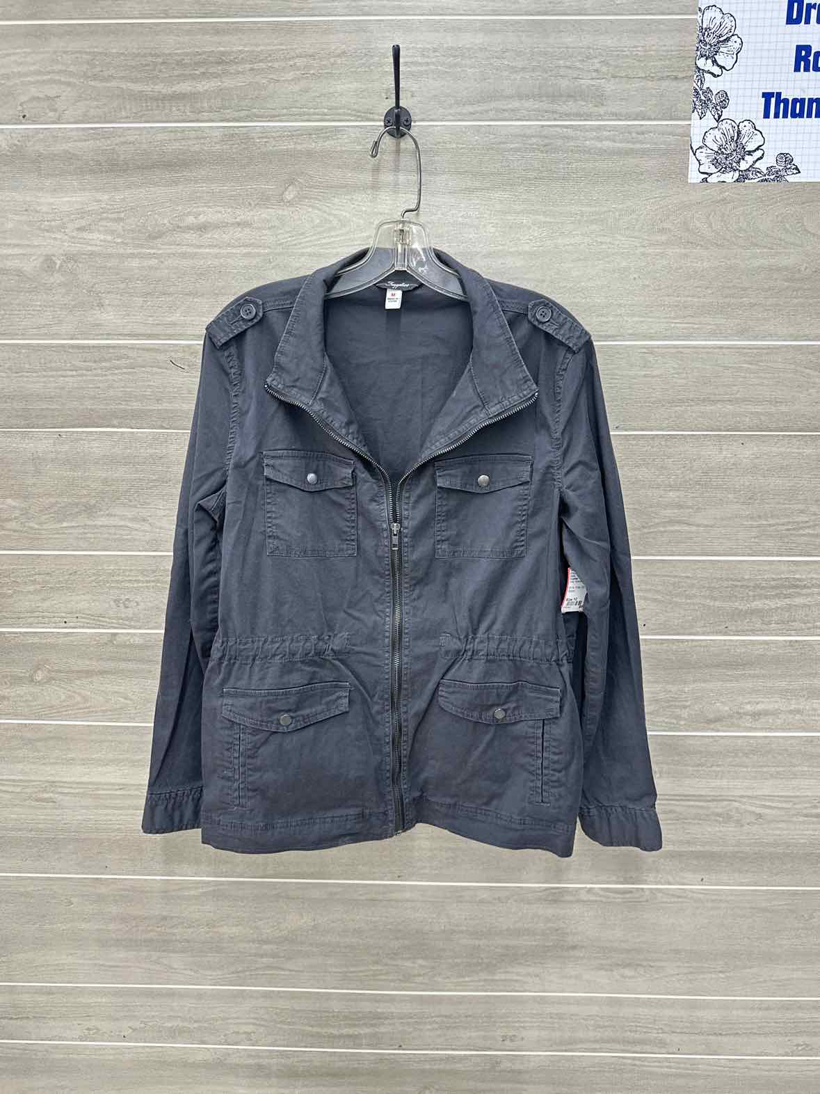 Supplies Gray Womens Women Size 10 Blazer