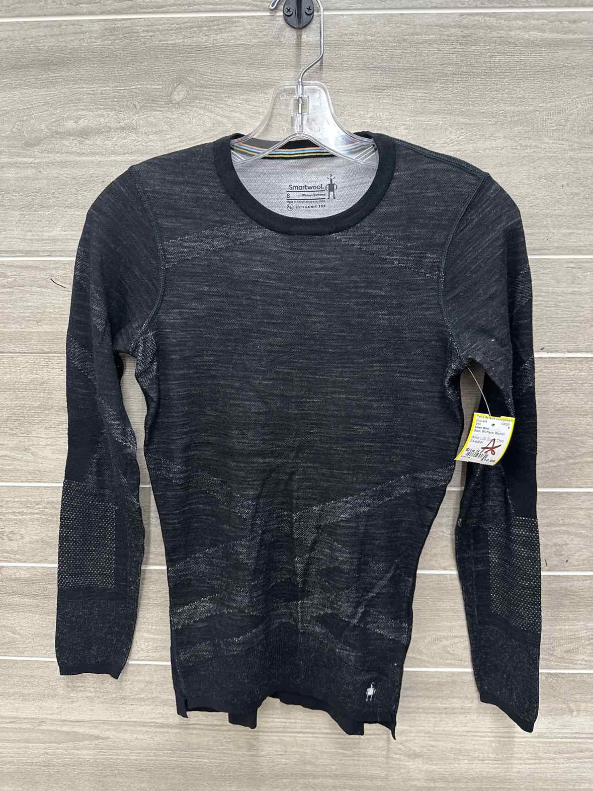 Smart Wool Size S Black Womens Shirt
