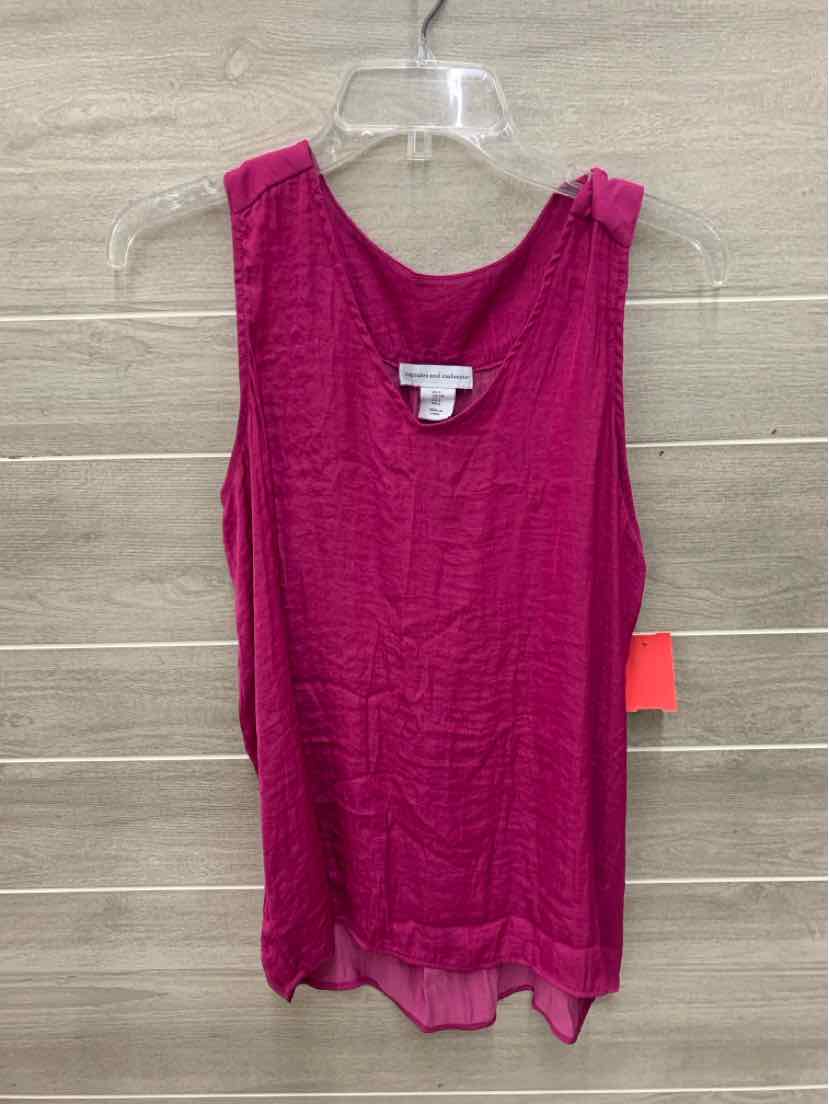 Cupcakes & Cashmere Pink Womens Size Small Tank Top
