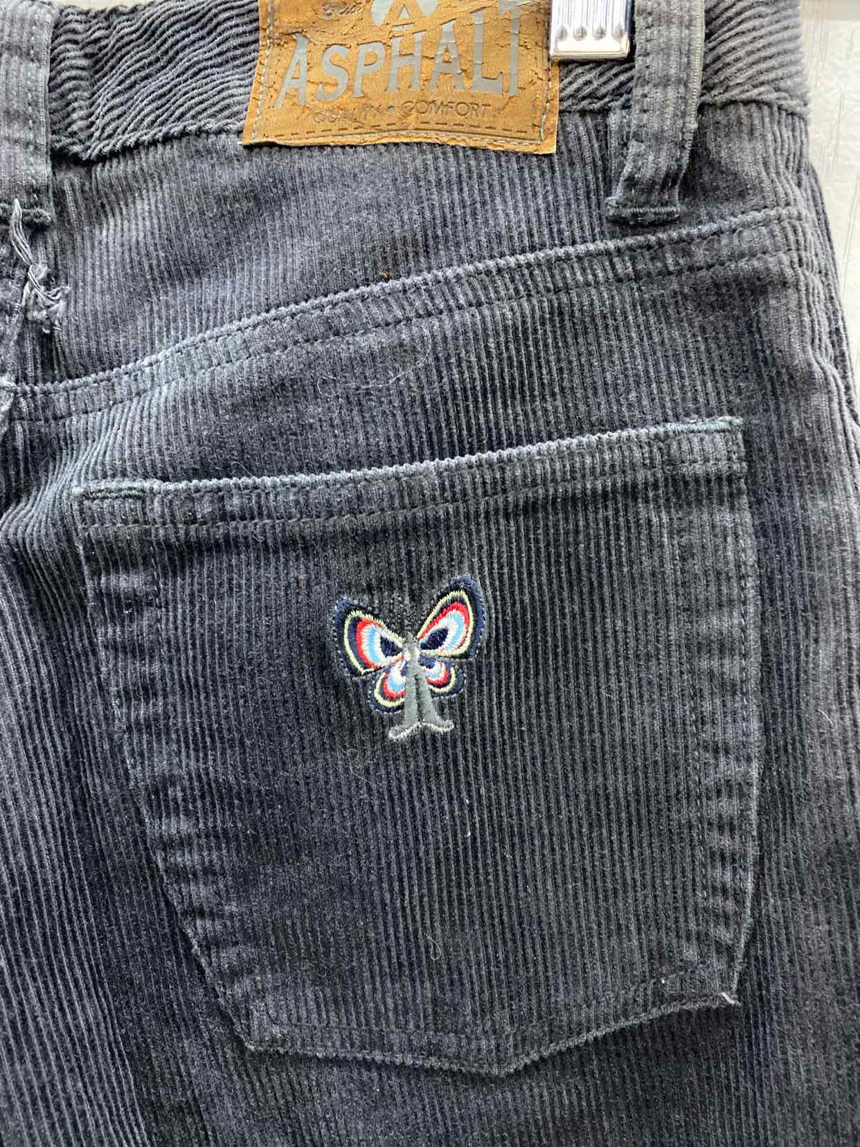 Blue Asphalt Black Junior Size 1 Pants