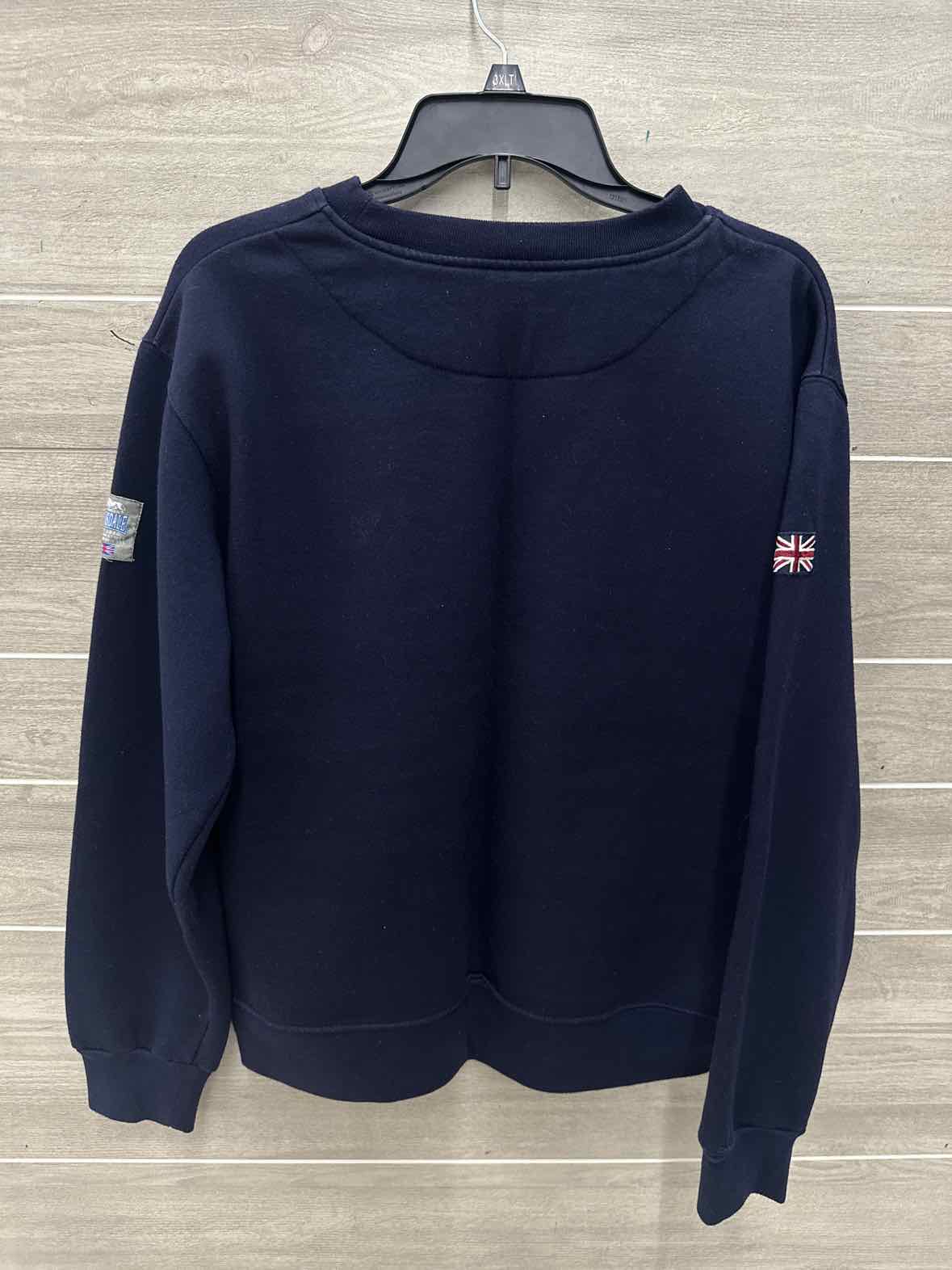 Lonsdale Size L Navy Womens Sweatshirt