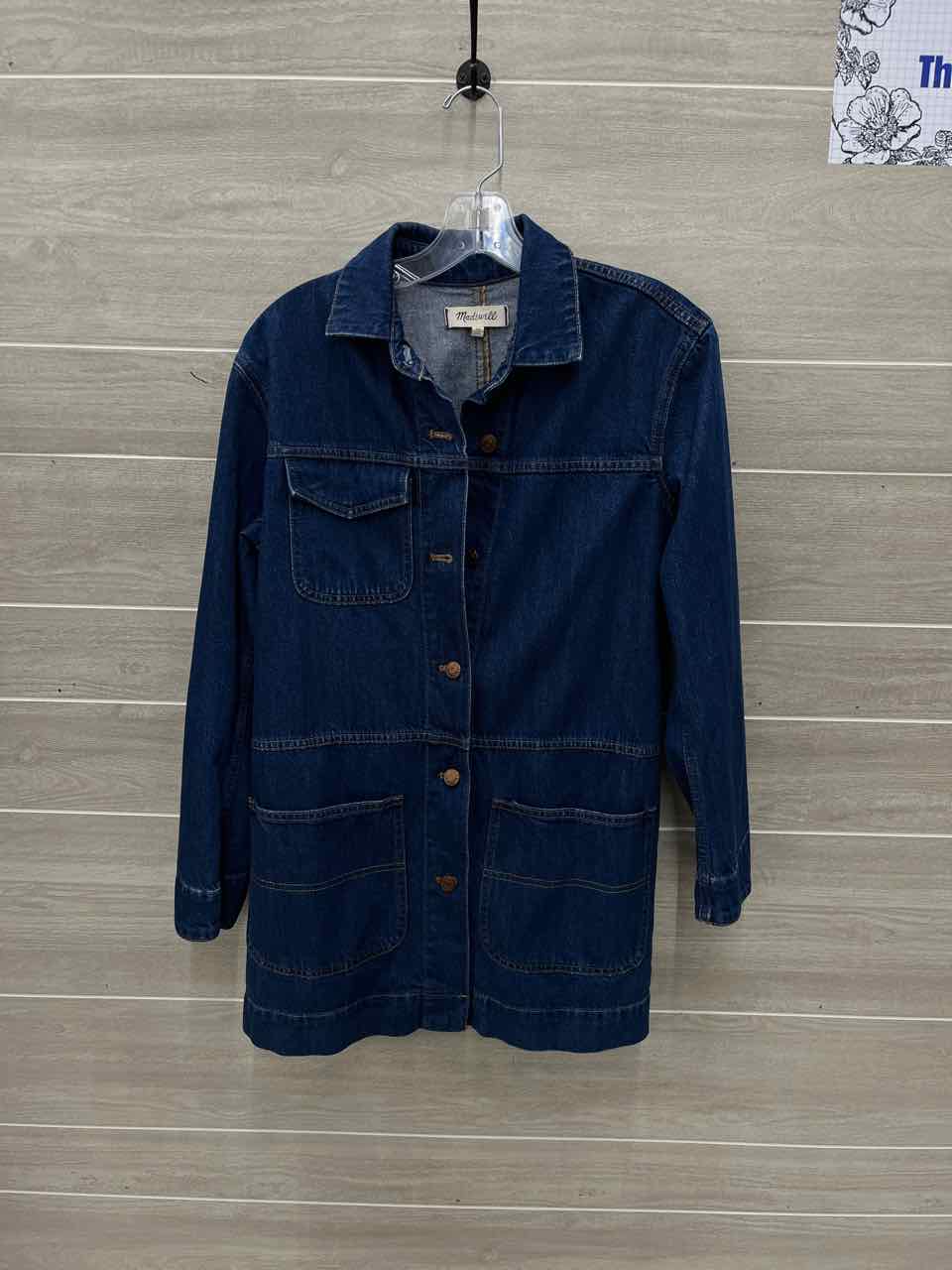 Madewell Size XS Blue Womens Jacket (Outdoor)