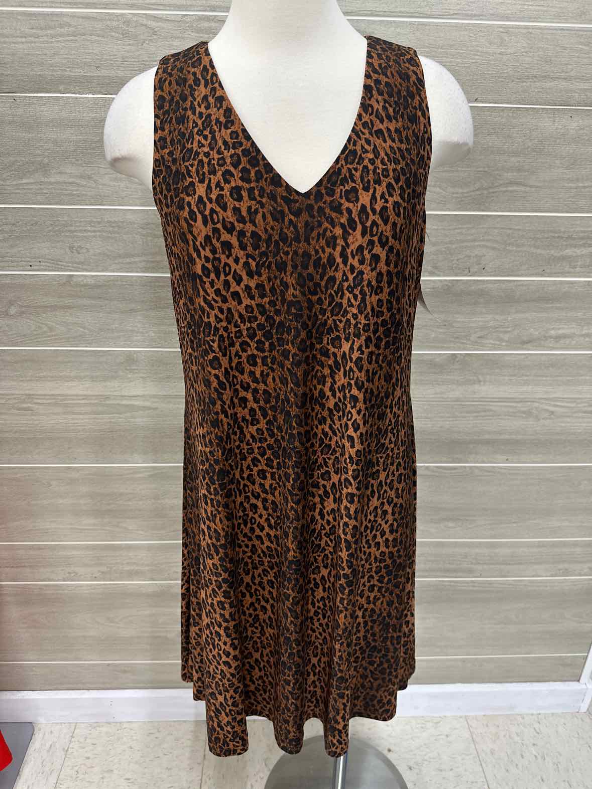 Anne Klein Brown Womens Size 6 Dress