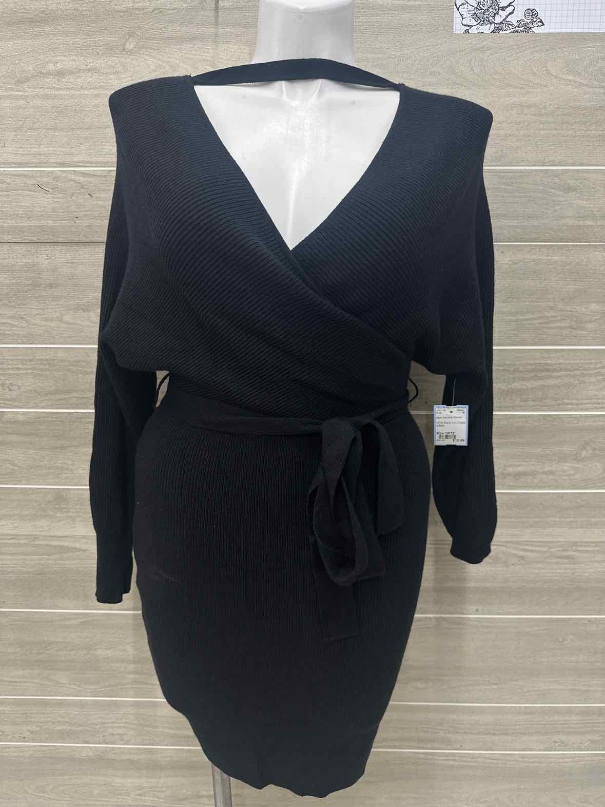 Size 10/12 Black Womens Dress